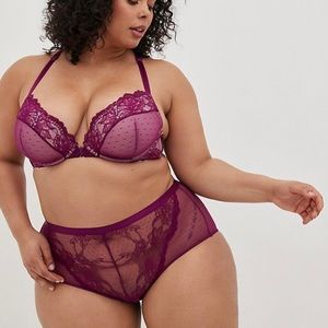 Plum XO Dot lace cheeky